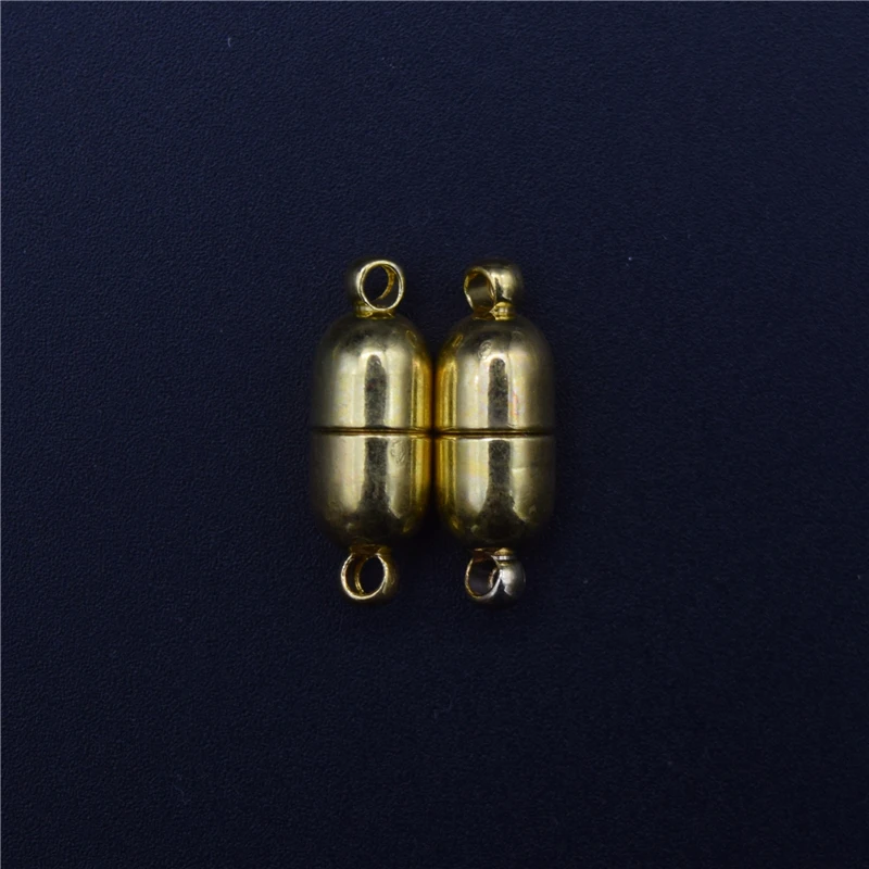 Магнитная застежка с овальной головкой 6 х18 мм 20 шт.|buckle connector|magnetic claspsmagnet buckle |