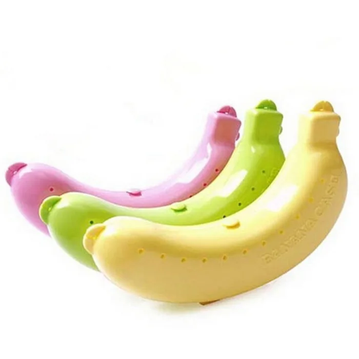 Милый защитный чехол банан контейнер для путешествий внешний держатель хранения