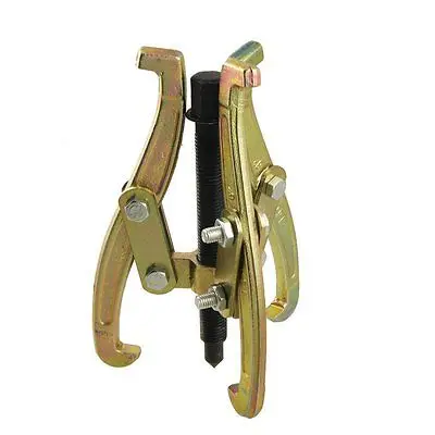 

6" 150mm Bearing Three Reversible Legs Puller Kit Brass Tone Black