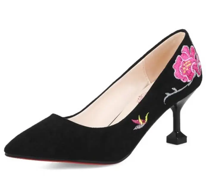 Zapatos mujer/осенне Весенние Свадебные туфли на высоком каблуке модные женские