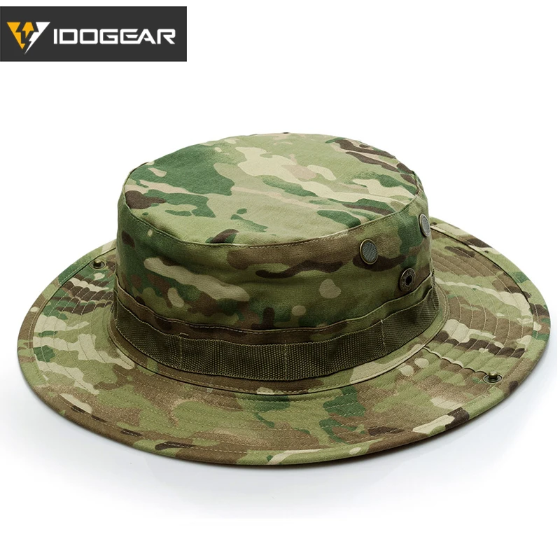IDOGEAR Военная армейская тактическая шляпа Bonnie для спорта на открытом воздухе, рыбалки, Походов, Кемпинга, кепка 3607 - Цвет: Multicam