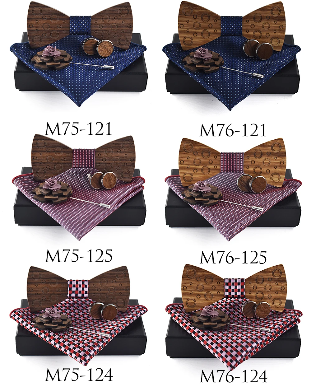 Карманная квадратная брошь Gravata Tie Hanky комплекты запонок деревянный галстук-бабочка галстуки для мужчин бизнес свадьба Зебра Дерево Лазерная гравировка