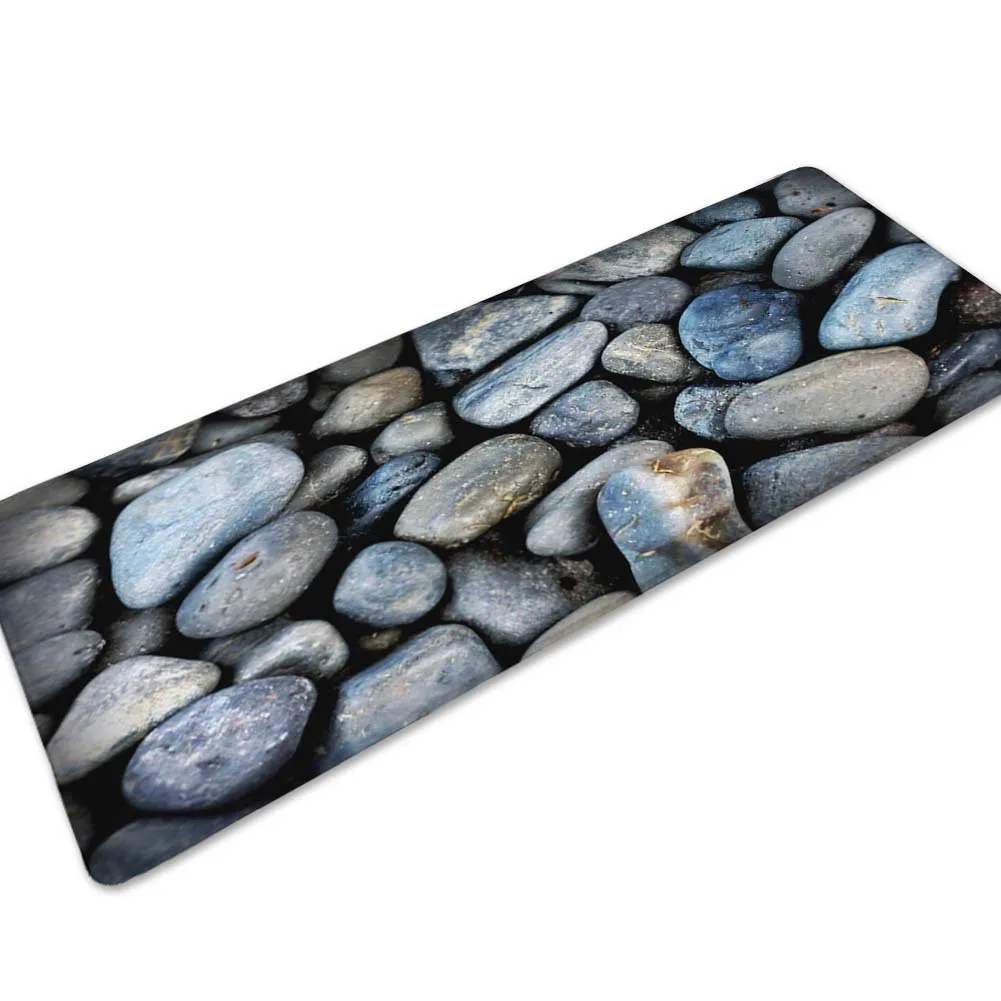 Фланелевый Придверный коврик Гостиная украшения Нескользящая впитывающая Кухня