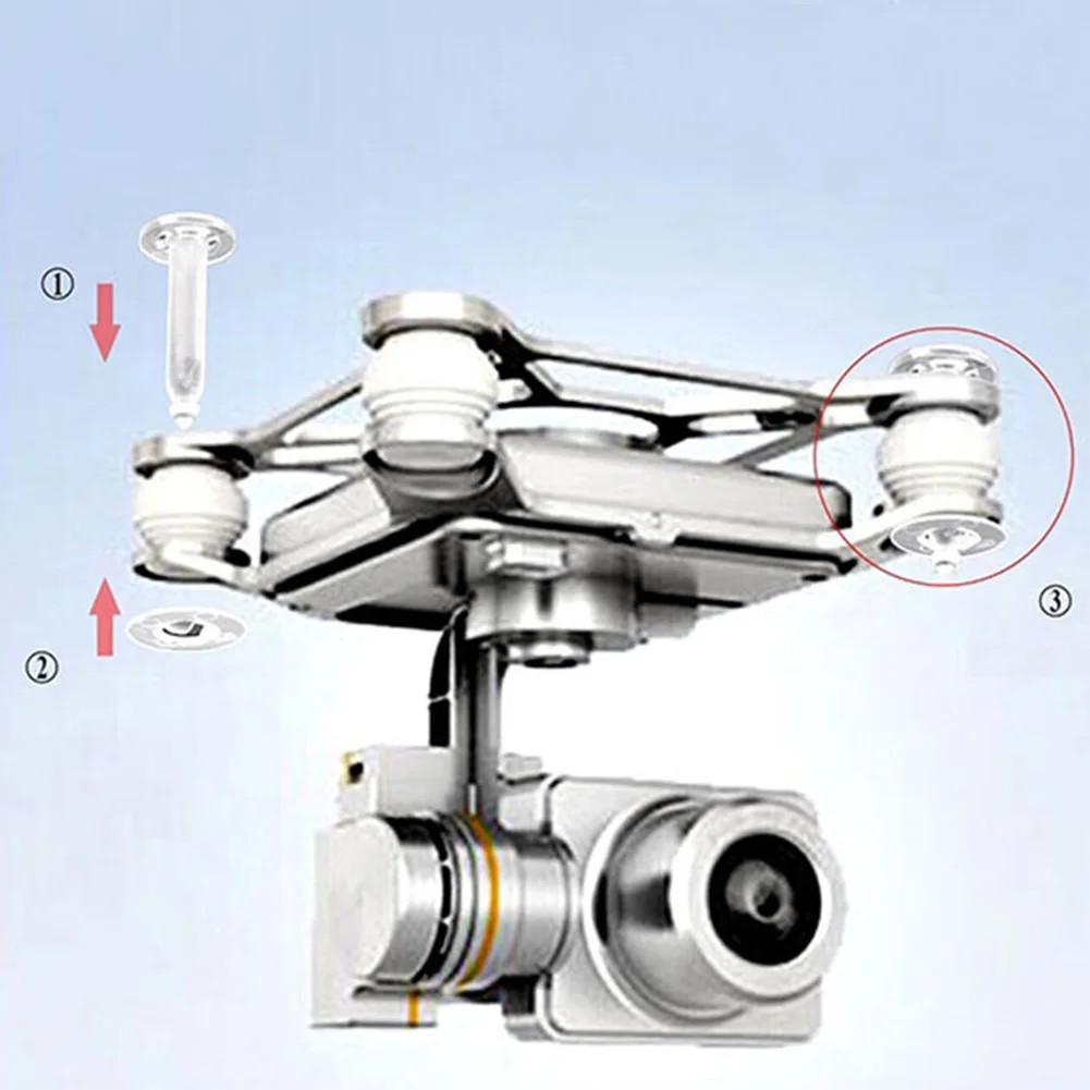8 шт. амортизатор вибраций карданный демпфирующий шар для DJI Phantom 3 RC quadcopter|Детали и