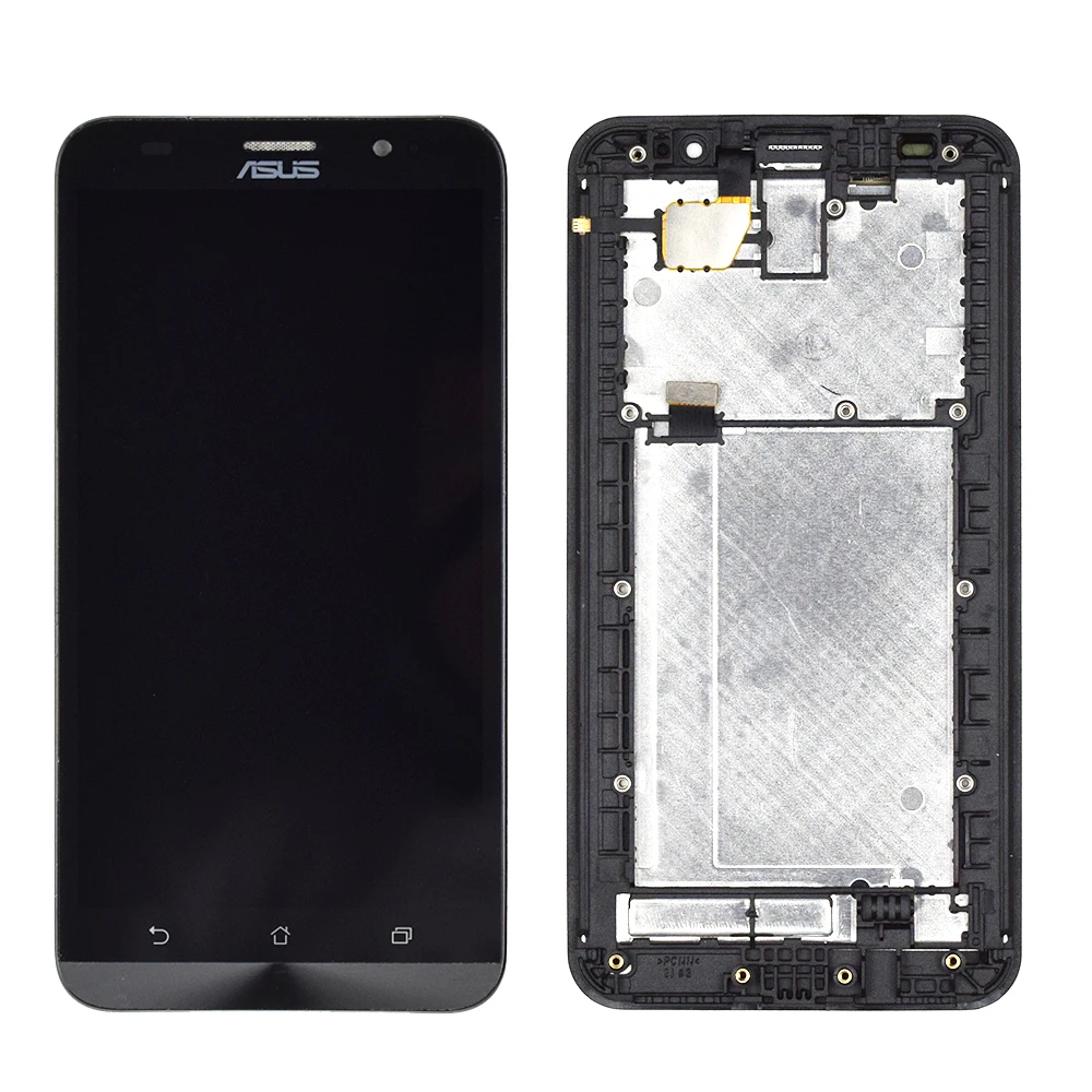Новинка 5,5 дюймовая панель для ASUS Zenfone 2 ZE551ML ЖК-дисплей сенсорный экран Рамка для ASUS Zenfone 2 ZE551ML Z00AD Замена ЖК-дисплея от AliExpress WW