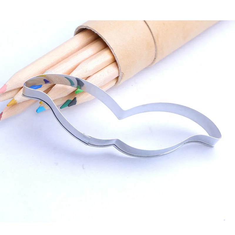 Милые усы борода печенье резак для печенья слайсер из нержавеющей стали форма