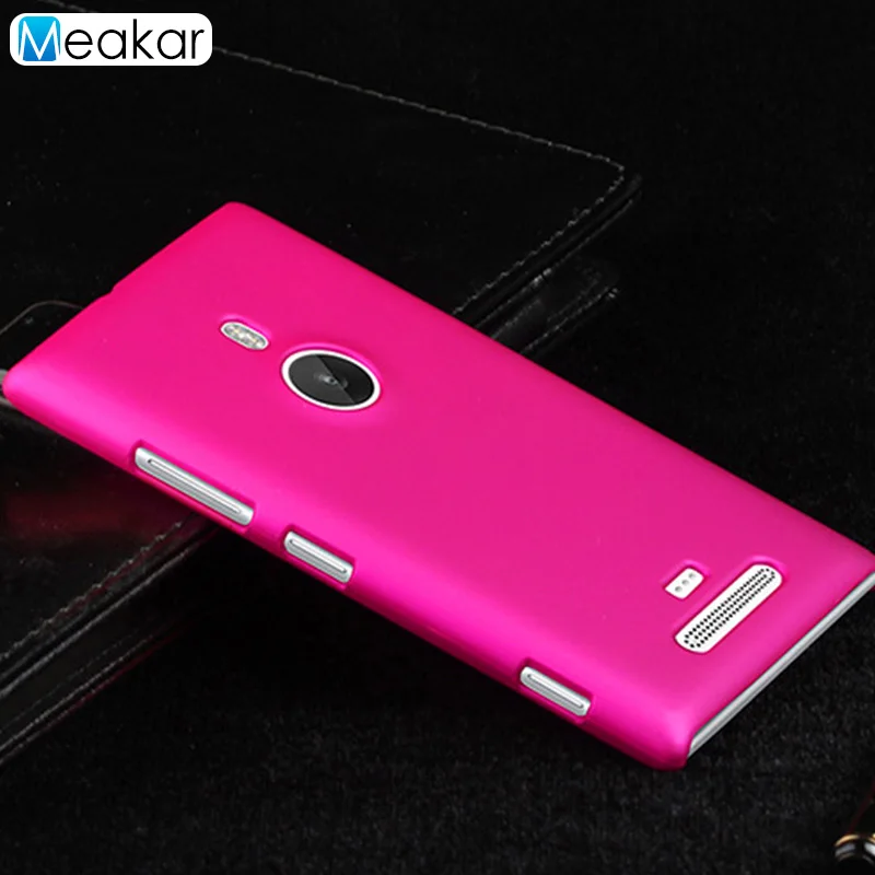 rose red Матовый пластиковый чехол 925 для Nokia Lumia 925 чехол для Nokia Lumia чехол-лента на заднюю панель - Цвет: rose red