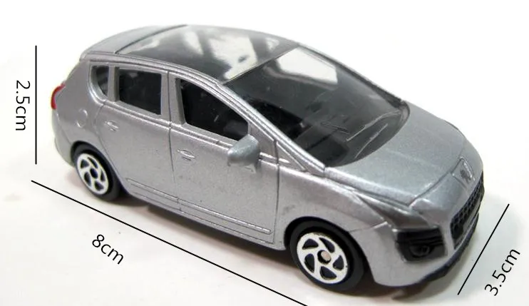 1: 64 масштаб сплава автомобиля игрушки, высокая моделирования PEUGEOT модель автомобиля, металлические diecasts, Коллекция игрушечных автомобилей, детский подарок