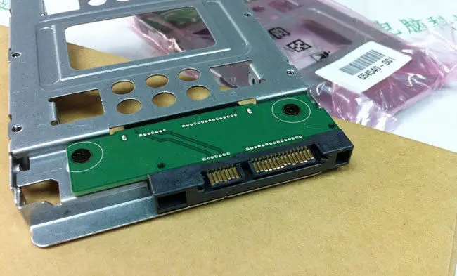 Адаптер SAS SATA SSD HDD 2 5 001 адаптер 3 654540 дюймов лоток Caddy N54L N40L N36|sata ssd hdd|tray caddycaddy hdd |