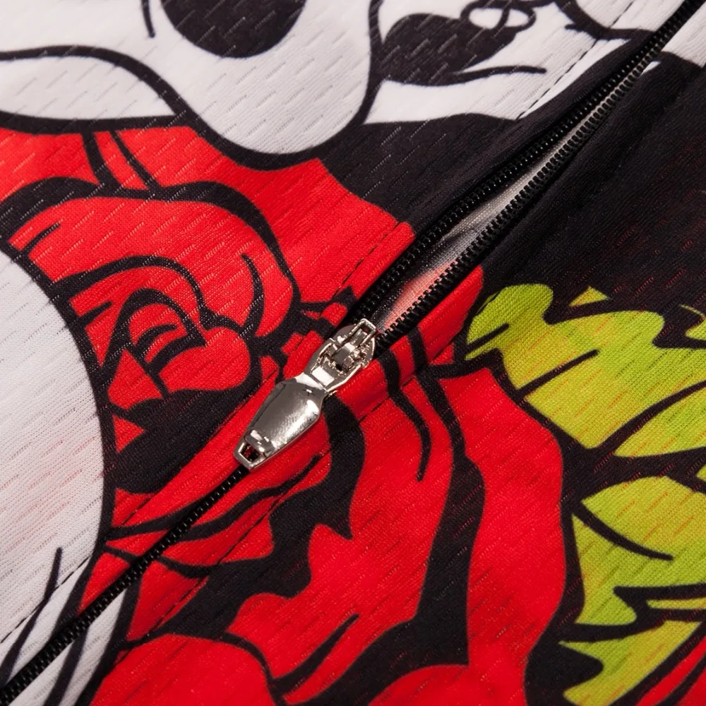 Женская велосипедная майка красная дышащая для горного велосипеда одежда