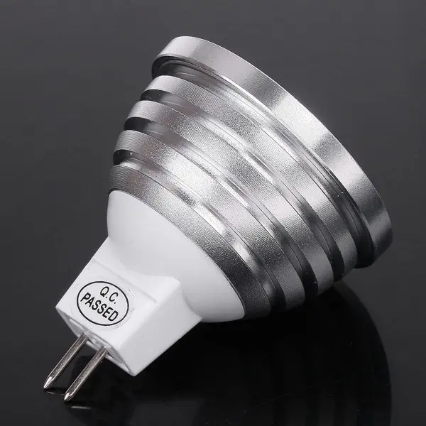 200 шт./лот GU10 MR16 E275W RGB светодиодсветильник лампа с пультом дистанционного