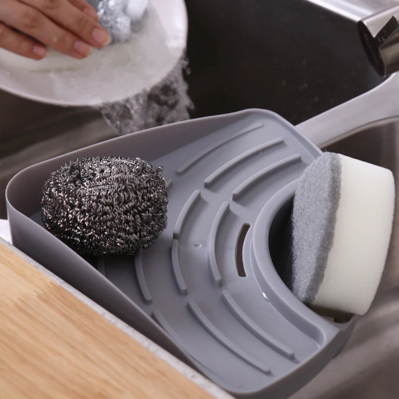 Креативная полка для слива кухонной раковины органайзер многофункциональная