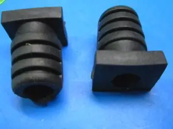 Резиновый квадратный защитный чехол для кабеля 19x6, 20 шт., отверстие 19 мм, 6 мм