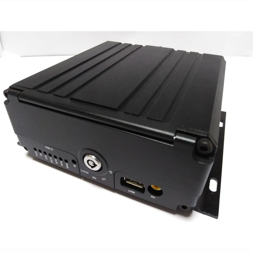 4 channel remote monitoring vehicle VCR GPS WiFi hard disk MDVR bus / truck using factory direct sales | Безопасность и защита