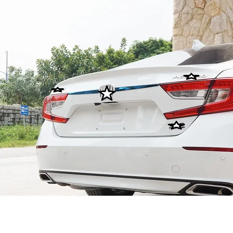 Хром Automovil Декоративные Авто тело ствола двери снаружи яркие блестки защита