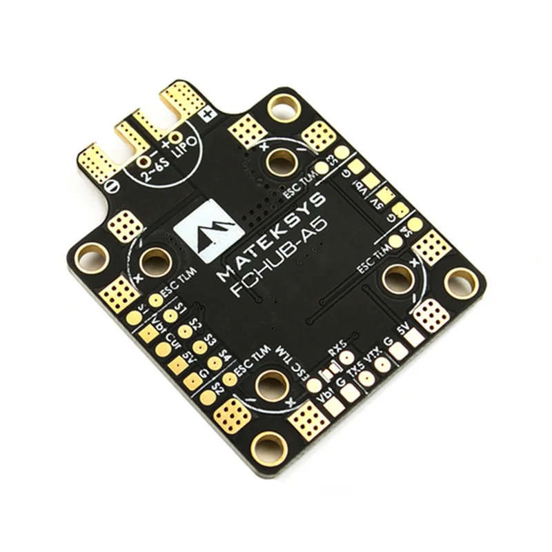 Matek Systems FCHUB A5 PDB Built-in 184A Current Sensor 5V 2A BEC 2-6S for RC Drone FPV Racing Multi Rotor | Игрушки и хобби