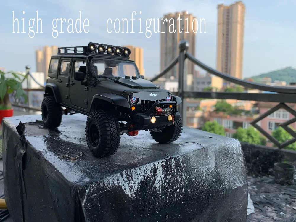 Ручная работа 1:24 RC Гусеничный gk24 альпинистская мофификация автомобиля модифицированная модель автомобиля для Wrangler