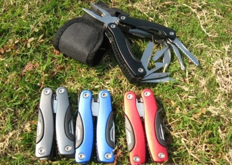 Outdoor AA3 9 In 1 Small Stainless Steel Multifunctional Folding Pliers Screwdriver File Knife Saw Multitools Tool Sets | Инструменты