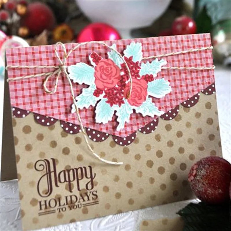 

5pcs/Set Edges Lace Border Metal Cutting Dies Stencils for DIY Scrapbooking/photo album Decorative Embossing DIY Paper Cards