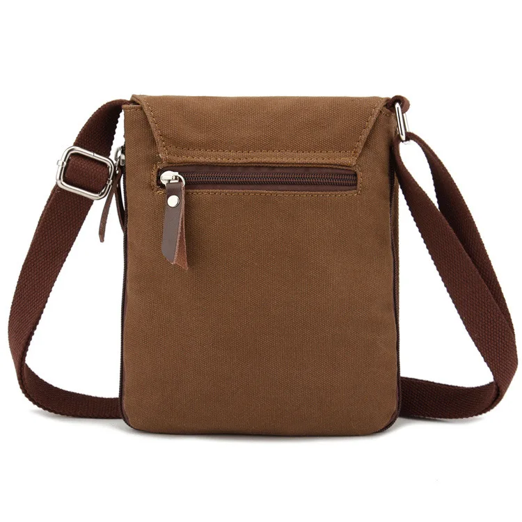 Сумка MCO Мужская холщовая повседневный саквояж на плечо мессенджер в деловом