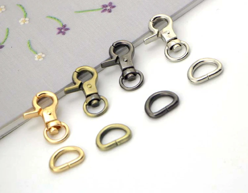 10 мм цинковый сплав бронза серебро золото аксессуары для сумок багажная сумка