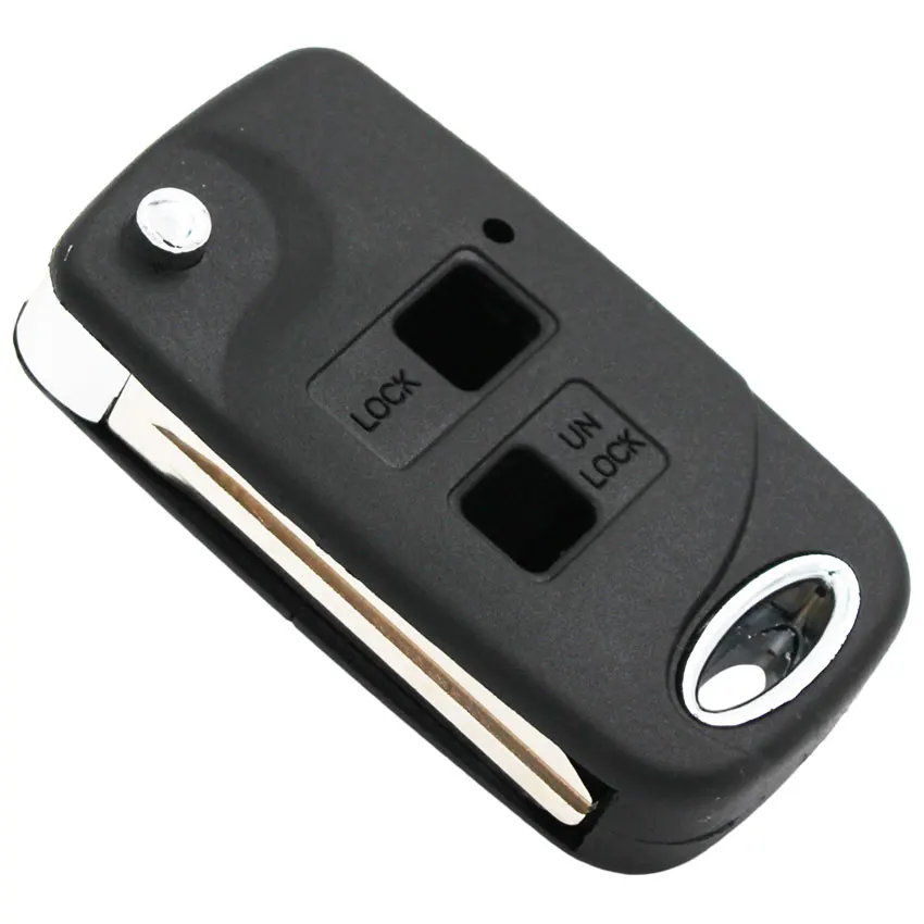 Обновленный откидной 2-кнопочный чехол для дистанционного ключа Toyota Corolla RAV4 Celia