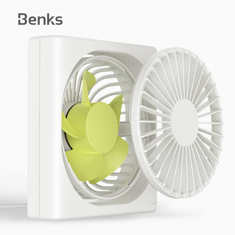 Benks портативный Настольный вентилятор для офиса/дома USB мини охлаждения