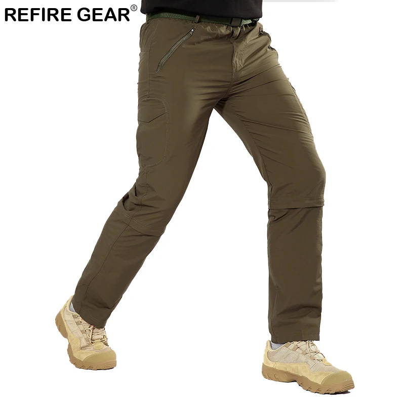 ReFire Gear 2018 новые съемные уличные брюки мужские тактические военные охотничьи