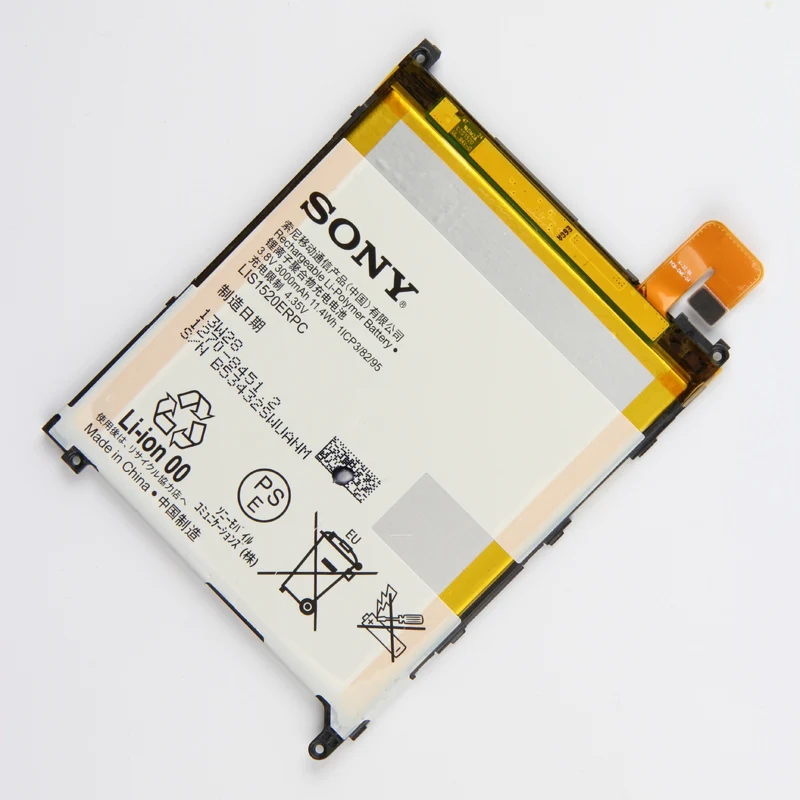 Оригинальный аккумулятор высокой емкости LIS1520ERPC для телефона Sony Xperia Z Ultra XL39H XL39
