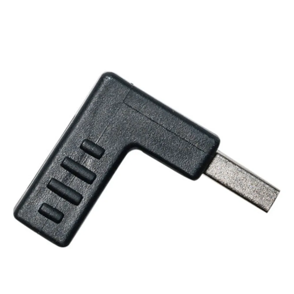 Коннектор USB под прямым углом переходник с нижним изгибом для горизонтального и