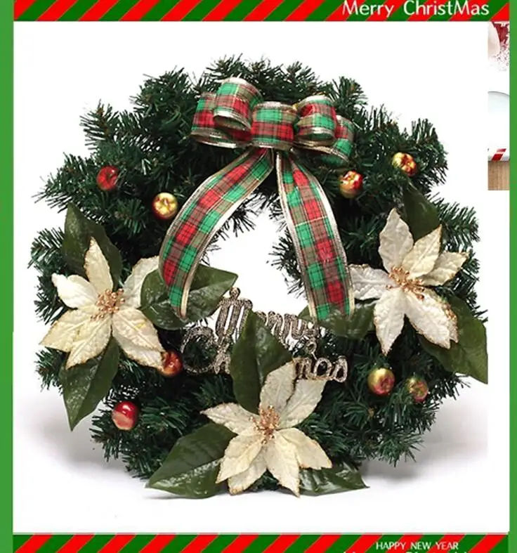 

Christmas garlands, naked garlands, Christmas DIY rattan ring accessories, movable scene props