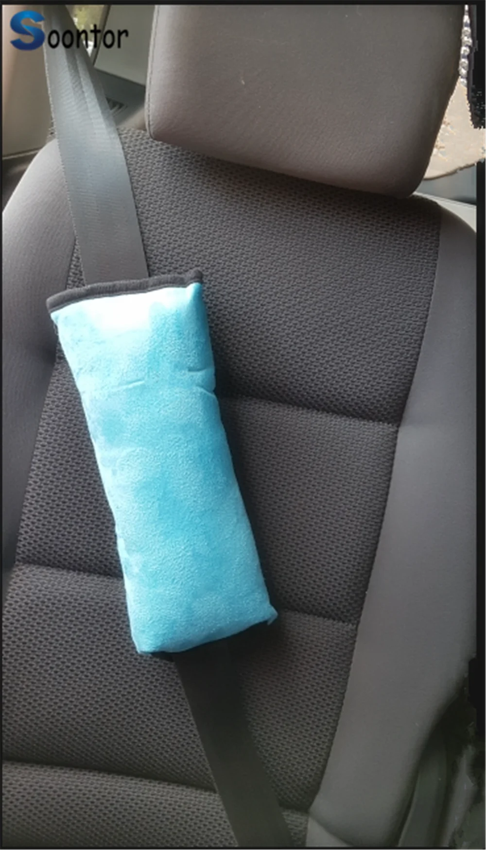 С принтом машинка для маленьких детей ремень сиденья с подушкой Универсальный