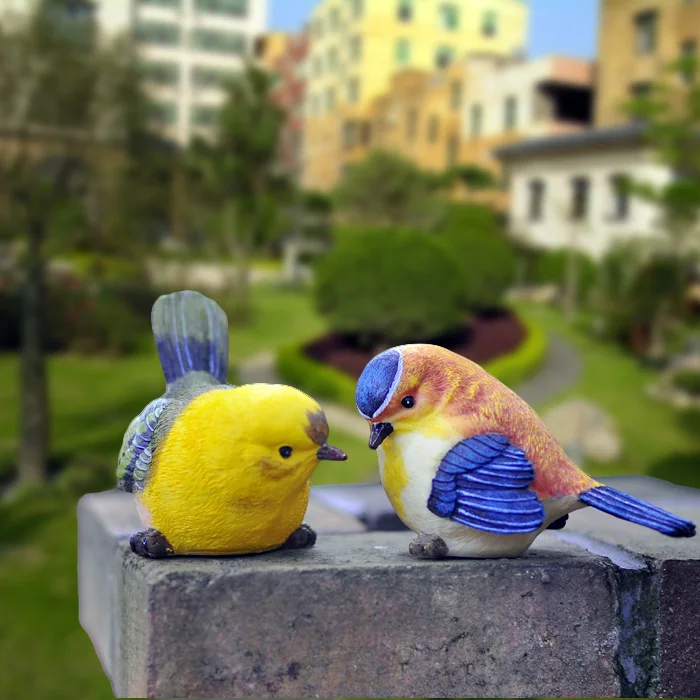 Фигурки из искусственной птицы 4 шт.|toys toys|toys toys toystoy diy |