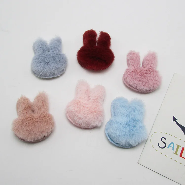 Маленькие размеры 40 шт./лот разноцветные пушистые войлочные мягкие