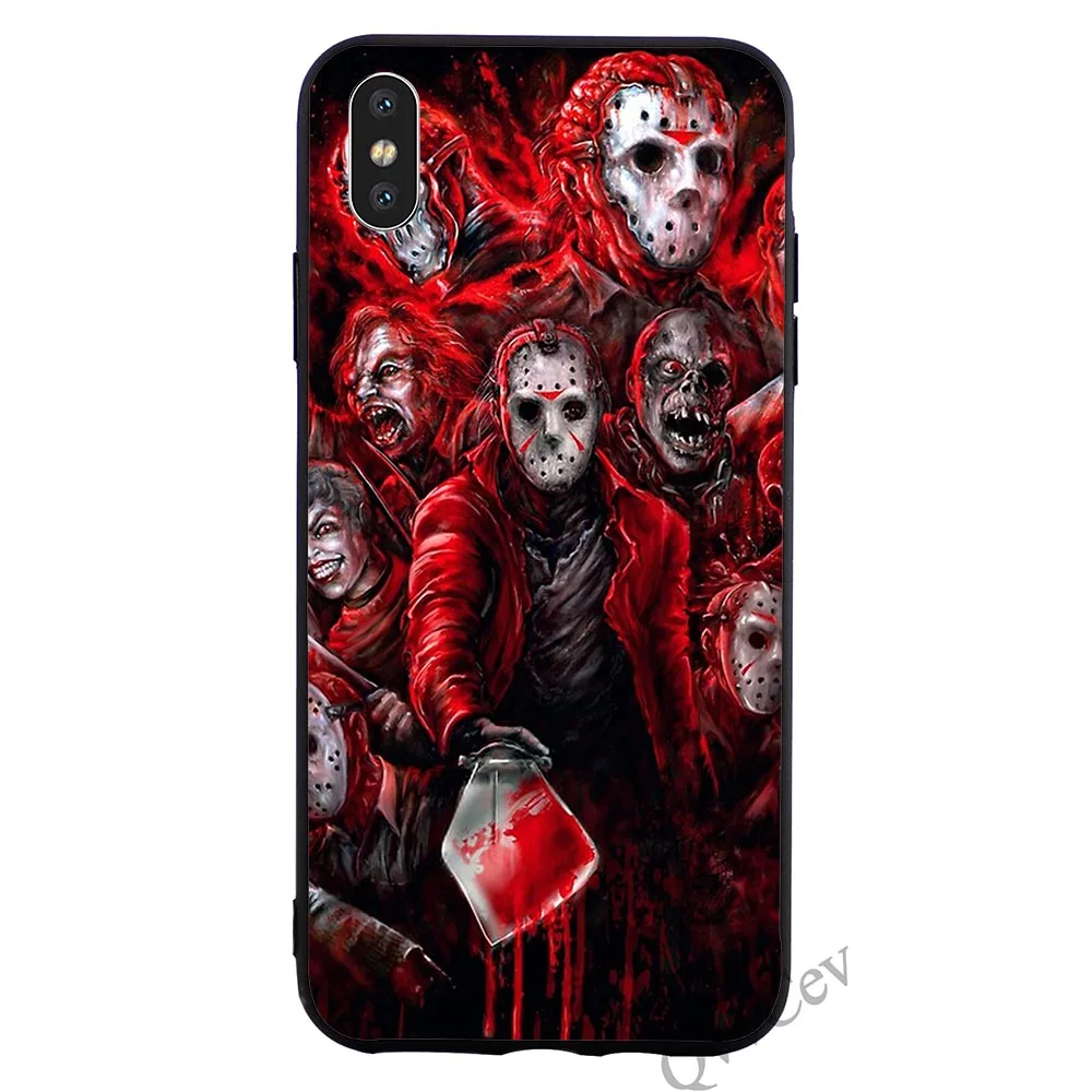 K0511201 Модный чехол для телефона Jason Voorhees для чехла iPhone 5S XR X 7 5 8 Plus 6 6S SE Xs Max 11 pro силиконовый чехол - Цвет: K0511201