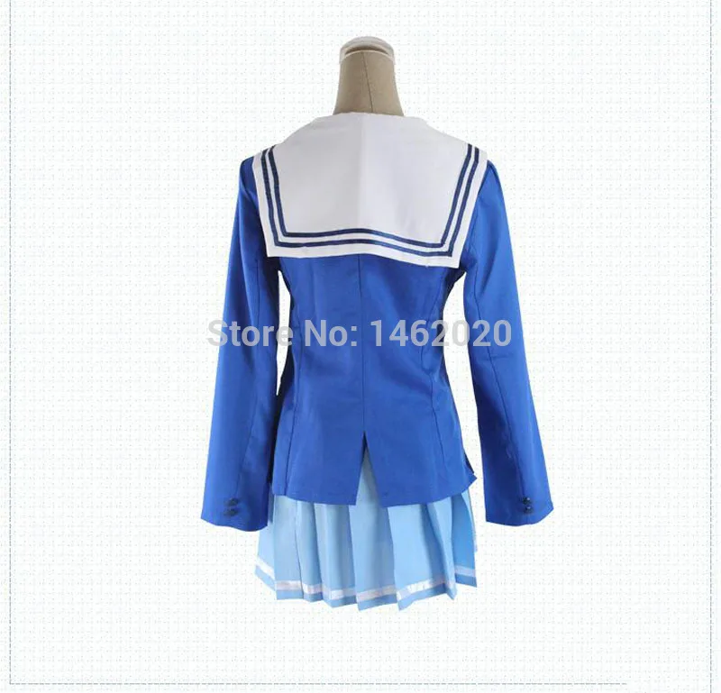 Beyond the Boundary Kuriyama Mirai anime Cosplay Costume Clothes Dress Set Uniform |