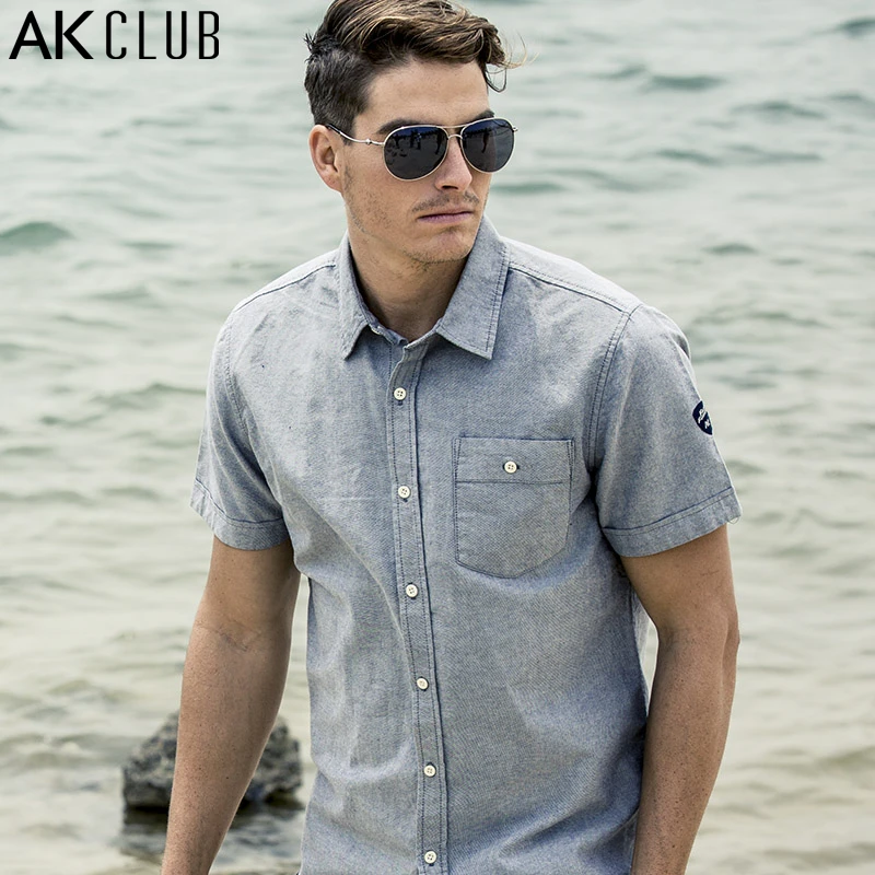 АК-клуб Для мужчин рубашка Форсаж 7 Пол Уокер Slim Fit карман рубашки футболка с