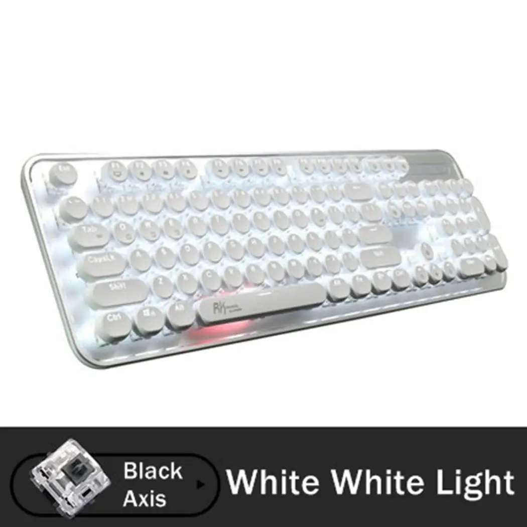 Панк стиль Bluetooth механический телефон планшет есть 2.00.6мм курица 104 клавиш игровая