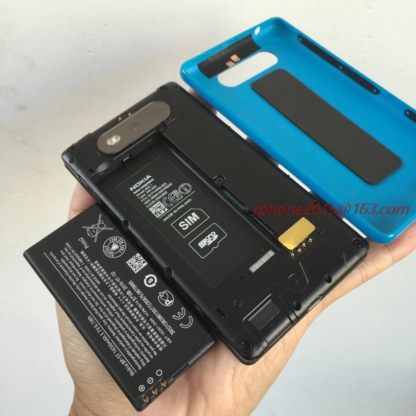 Добавить в «Мои желания» NOKIA Lumia 820 мобильный телефон Разблокирована Восстановленное Windows Phone 4," 3g Wi-Fi 8MP 8 Гб