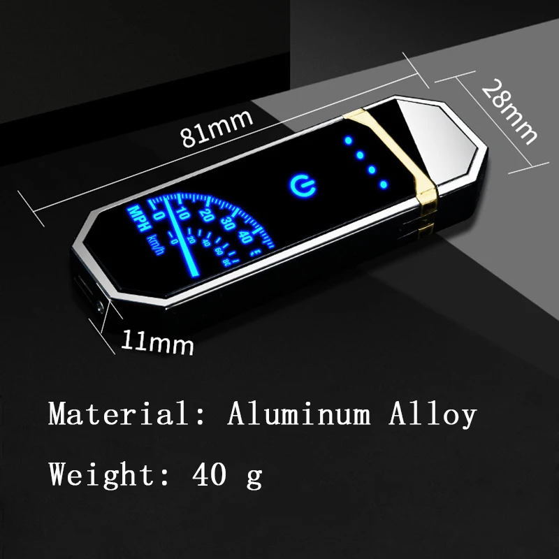 Новинка 2019 металлический светодиодный фонарик с динамическим экраном для