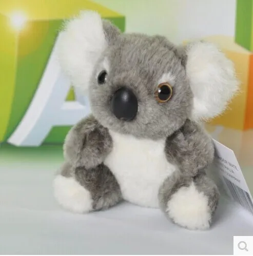 Около 10 см плюшевый медведь коала игрушка кукла одна партия/10 штук детская