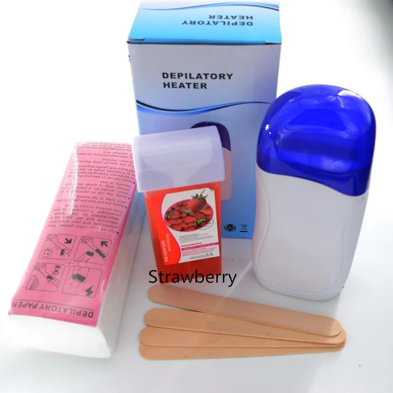 Крем для удаления волос с рулонным картриджем нагреватель воска депиляции