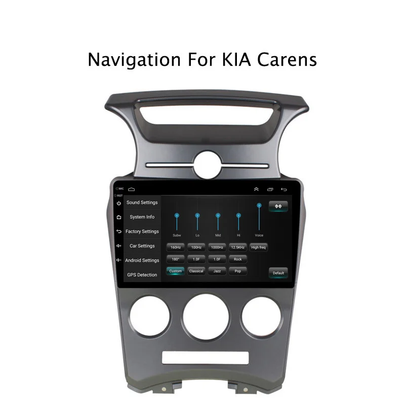 Автомагнитола NAVITOPIA 9 дюймов 4G LTE Wi Fi для Kia Carens 2007 2011 Android 6 0 2 ГБ + 32 автомобильный DVD