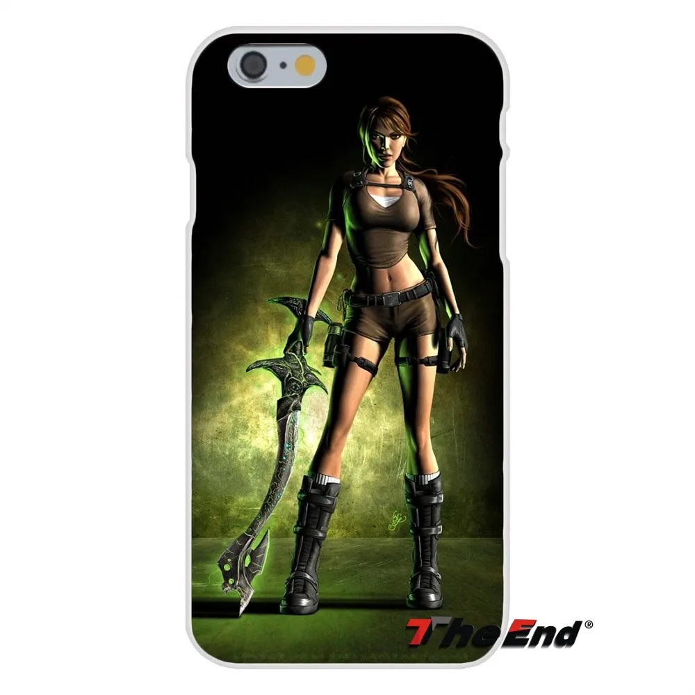 For Samsung Galaxy S3 S4 S5 MINI S6 S7 edge S8 Plus Note 2 3 4 5 Silicon Soft Phone Case Lara Croft Tomb Raider game Print | Мобильные