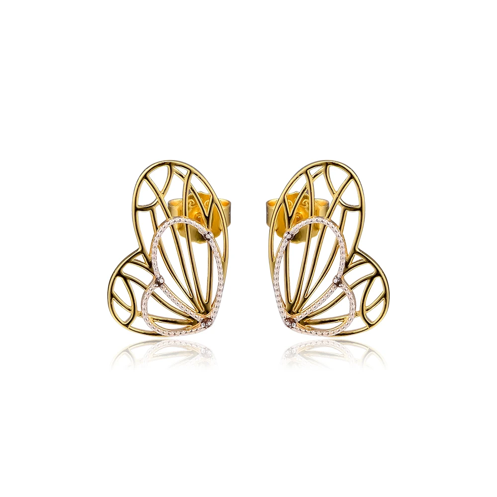 Женские ажурные серьги-бабочки в подарок на день матери серьги из стерлингового