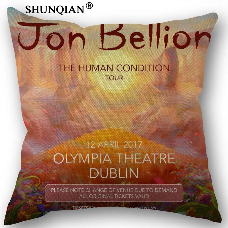 Новый заказной Jon Bellion холст декоративная Свадебные наволочки наволочка 45x45 см
