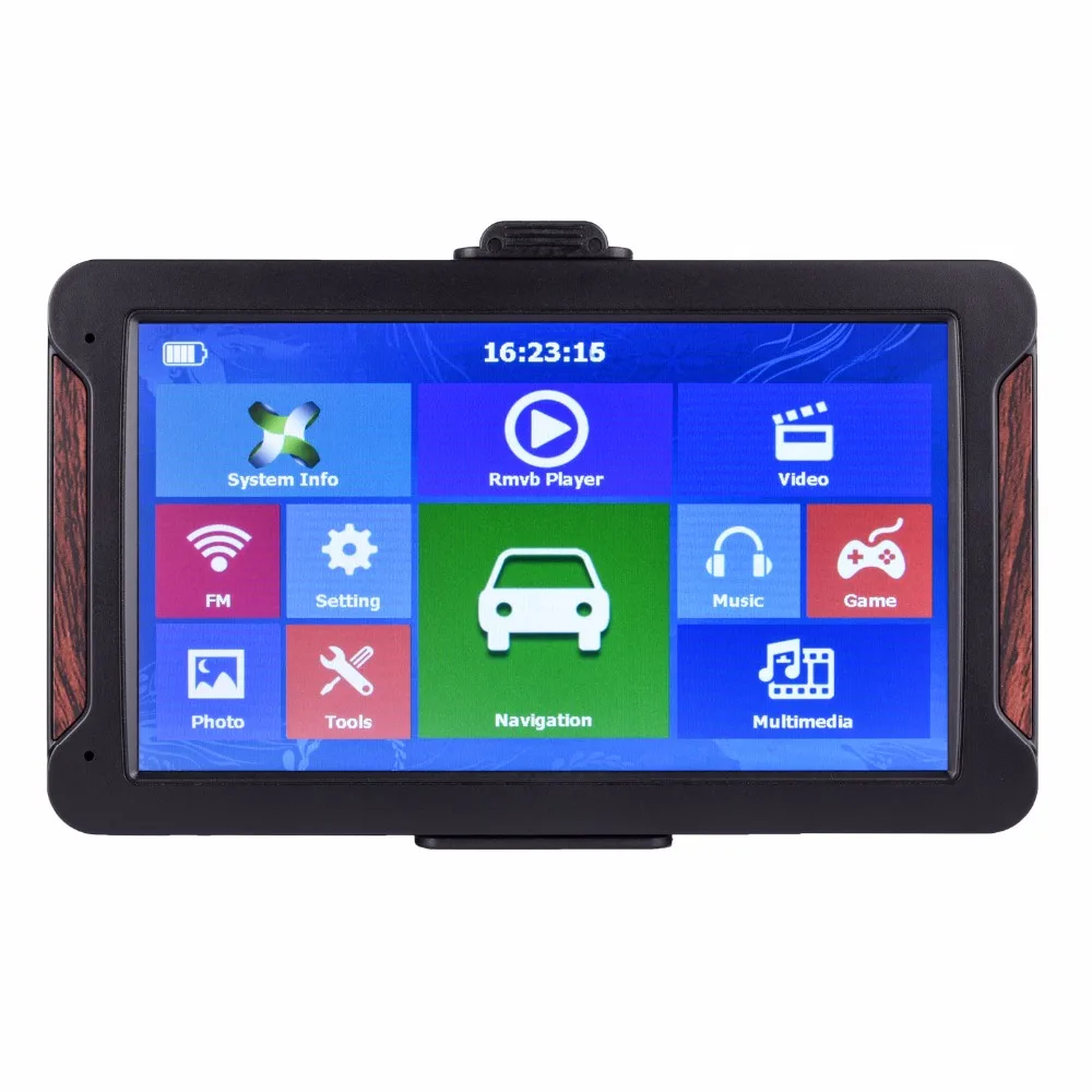 710L Ориана 7 дюймов HD Автомобильный GPS навигатор FM 8G 256MB или 128MB Последняя