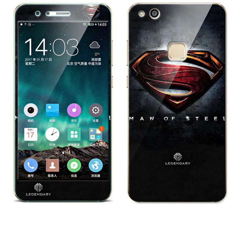 Чехол huawei p10 lite 360 градусов защитный чехол из ТПУ + цветной Интегрированный