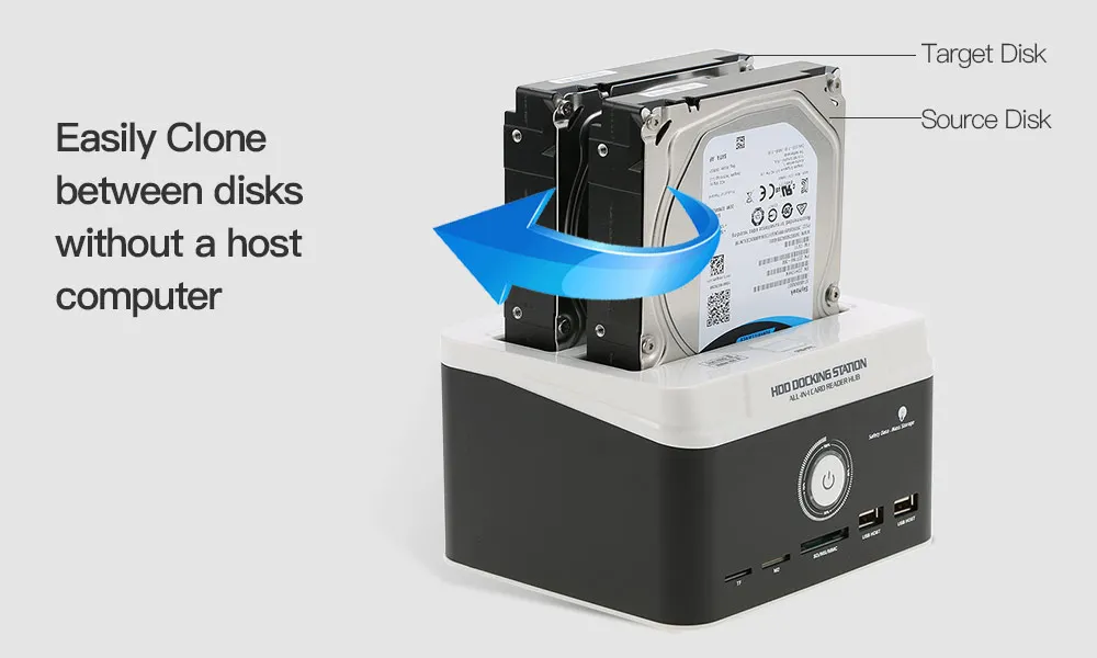 Многофункциональный 2," 3,5" USB 3,0 на SATA внешний жесткий диск HDD док-станция HDD корпус чехол M2 кард-ридер концентратор с OTB