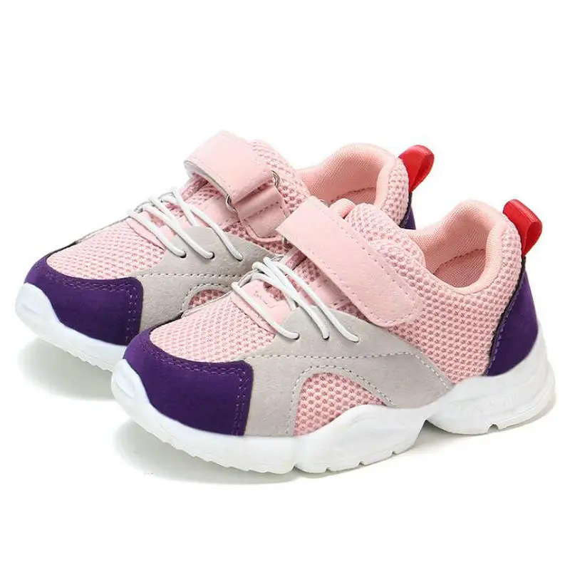 Новая весенняя детская обувь модные детские спортивные кроссовки из